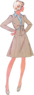 McCall's Misses' 1970's Vintage Top and Skirt Sewing Pattern Kit, Design Code M8431, Sizes 8-10-12-14-16...