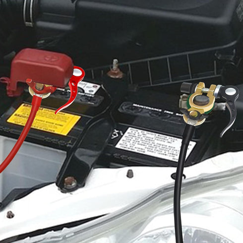 2 PCS Battery Terminals, Battery Terminal Connectors, Quick Release Battery Terminal, Car Battery Terminal...