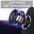 Lightweight Wireless Bluetooth Speaker, Outdoor Handheld Colorful Speaker, high-Power subwoofer, True Wireless Stereo, 3.5mm Jack Small Speaker, J...