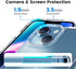 Mkeke for iPhone 14 Case for iPhone 13 Case Clear Transparent Shockproof Bumpers Cases for iPhone 13/14......