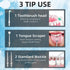 Water Flossers for Teeth - 310ML Tank USB Rechargeable Dental Flosser, IPX7 Waterproof 4 Modes & 4 Jet Tips Portable Dental Oral Irrigator for Tra...