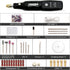 Cordless Rotary Tool, 3.7V Li-ion Mini Rotary Multi-Tool Kit with 42pcs Accessories Electric Rotary 16000rpm Speed DIY Grinder for Polishing, Clea...