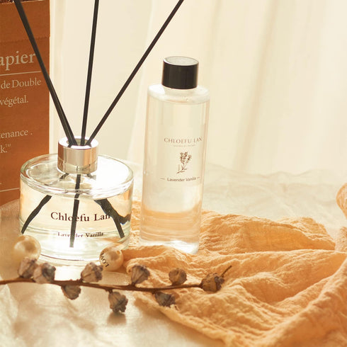 Chloefu LAN Hotel Scented Oil Diffuser Refill 7.05 oz Natural Essential Scented Oil - Best for Aromatherapy, SPA and Home, 0% Alcohol, Unique Blen...