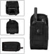 Create idea Radio Pouch Security Walkie Talkie Bag Belt Holder Black Nylon 1000D for Fireman Teacher...