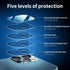 NEW'C 4 Pack, 2 Pack Screen Protector for iPhone 12 Pro + 2 Pack Camera Lens Protector, Sensor Protection,Case Friendly Tempered Glass Film......