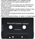 Qiilu Car Tape Player Adapter Cassette Tape Player Adapter Abs Wireless Car Cassette Player Adapter Car Bluetooth Cassette Reiver Converter with U...
