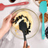 3 Pack Large Silicone Spatula for Kitchen,600°F Heat resistant Rubber Spatulas for Baking,Cooking, Scraping,and Mixing,Non Stick Kitchen Utensils,...