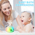 2024 Upgraded Whale Bath Toys for Babies, Light Up Bath Toys for Toddlers, Sprinkler Bathtub Toys Spray Fountain Water Pool Toys, Baby Infant Kids...
