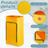 Cleaning Cart Bag Zippered Front Replacement Janitorial Cart Bag 24 Gallon Large Capacity Commercial Cleaning Bags for Cleaning Cart Housekeeping ...