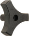 JR Products 20175 Tri-Lug Window Knob - 9/16", Black...