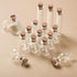 Patelai 50 Pcs Mini Glass Bottles Jars with Cork Stoppers Tiny Cork Glass Bottles Small Wishing Message Jars DIY Decor for Winter Christmas Party ...
