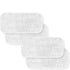 HYCLES Replacement Sienna Luna Cloth Pads Microfiber Mop Pads 4 Pcs for Steamer Head SSM-3006 Washable Cleaning Pads for Floor...