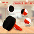Leather Hero Pack of 4 Foam Dauber - Shoe Polish Applicator Brush - Shoe Polish Sponge for Shoe Shining & Polishing...