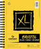 Canson XL Series Vellum Bristol, Yellow/Black, 7x10...