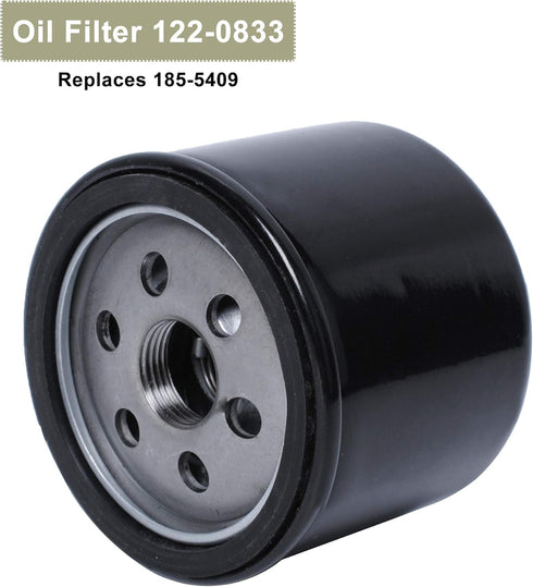 122-0833 Oil Filter Compatible with Onan HDKAH,HDKAJ,HDKAK Model Generators,Replaces 185-5409...