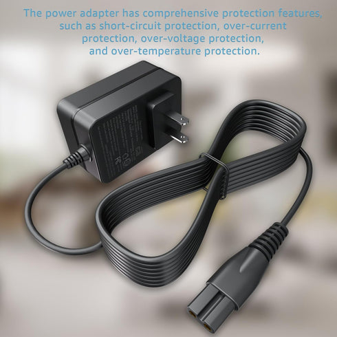 Sigely Charger for Bissell 3079 3192 31921 31927 3192C Power Adapter for Featherweight 31921 Handheld Portable Cleaner Adapter for ReadyClean 3192...