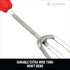 Corona Premium Stainless Steel ComfortGEL Cultivator caltivator, red...