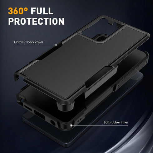 for Moto G Stylus 5G 2024 Case with HD Screen Protector, 10 FT Military Grade Drop Protection, Anti-Slip Breathable Design, Air Cushion Full-Body ...