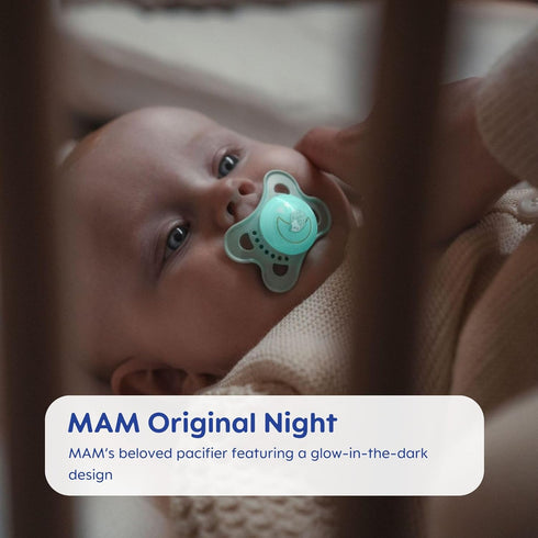 MAM Variety Pack Baby Pacifier, Includes 3 Types of Pacifiers, Nipple Shape Helps Promote Healthy Oral Development, 3 Pack, 0-6 Months, Girl...
