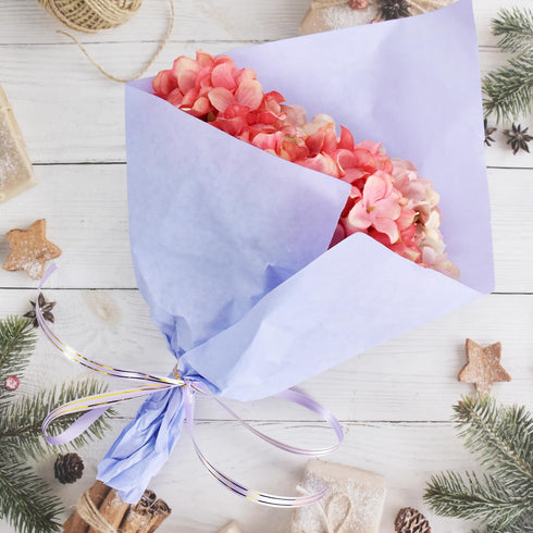 TONIFUL Curling Ribbon-Light Purple Gold Rimmed Balloon Curling Ribbons-250 Yards Balloon String for DIY Decor Gift Wrapping Ribbons and Bows for ...