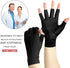 Copper Compression Gloves for Arthritis Pain Relief, Arthritis Gloves for Women and Man, Fingerless Compression Gloves for Rheumatoid, Tendonitis,...