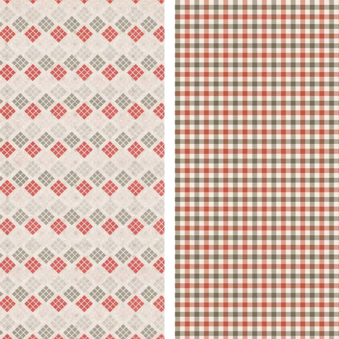 Papers For You - Scrapbooking Paper Kit | "Father Christmas" Collection | Includes 10 Single Sided Papers with Different Designs | Size 15,24 x 30...