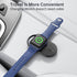 Portbale Charger for Apple Watch -YoFew Wireless Magnetic iWatch Charger 1200mAh Power Bank Travel Keychain Accessories for Apple Watch Series 9/8...