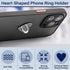 6 Pcs Cell Phone Ring Holder Stand Phone Ring Holder Adhesive Metal Phone Finger Grip Universal Ring Holder for Cell Phone Tablet, Sticky Phone Ch...