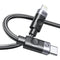 ORICO USB C to Lightning Cable, 29W USB C to Lightning Cable Fast Charging High-Speed Data Transfer Cord Compatible with iPhone 13 12 11 Pro Max X...