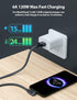 USB C Cable 6 ft for Xiaomi 120W HyperCharge Turbo Fast Charging,6A Type C Cable Premium Nylon Braided USB-C to USB A Charger for Xiaomi Pad 5 12 ...