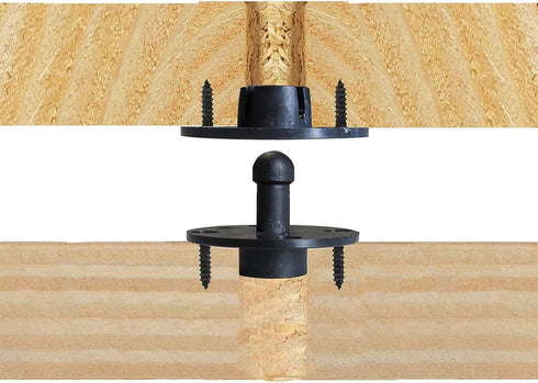 FastCap BeauClip Fasteners for Panels - Secure, Reusable, Durable Mounting Clips, 15 lbs Capacity - 25-Pack - 02159...