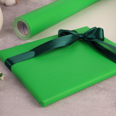 VGOODALL Kraft Wrapping Paper Roll, 32.8Ft. Kraft Paper for Packing Gift Wrapping Parcel Wall Art Crafts Bulletin Boards Floor Covering Dark Green...
