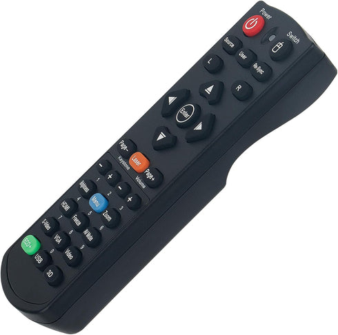 Replacement Remote Control Applicable for Optoma Projector EH300 HD25 DH1011 EH501 W501 HD30B X501 W515T EH515T X515 EH504 W504 EH416 WU515 WU515T...