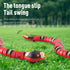 Smart Sensing Snake Toy,Interactive Toys Snake for Kids, Cats&Dog Kitten Toys USB Rechargeable Electric Simulation Slithering Serpent Realistic Sn...
