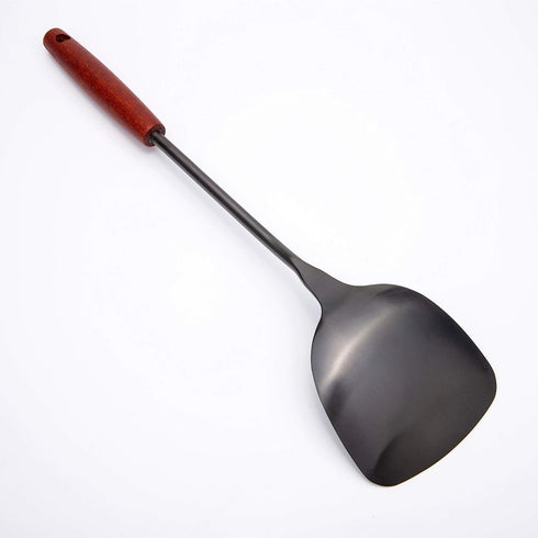 FJNATINH Wok Spatula 15 inches Spatulas for Wok, Stainless Steel Metal Wok Spatulas for Kitchen Use Cooking Utensils Spatula for Cooking Cast Iron...