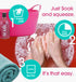Soak Laundry Soap – No Rinse, Plant Derived Hand Wash Detergent - 375 ml / 12 fl. oz, 75+ Washes (Wild Mint)...