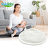 Organic Bamboo Nursing Breast Pads - 10-Pack Reusable Non-Slip Nipple Pads for Breastfeeding New Moms Postpartum Essentials (5.5inch) with Washing...