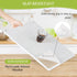 Cooyes Refrigerator Liners 12" x 24", Super Absorbent Strong Grip Fridge Liners Washable, Refrigerator Shelf Liner for Kitchen Cabinets, Non-Adhes...