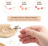 PP OPOUNT 3 PCS Upgrade Big Eye Curved Beading Needles, 5.5 Inch Beading Needles for Bead Spinner, Curved Needles for Beading Jewelry, DIY Waist B...