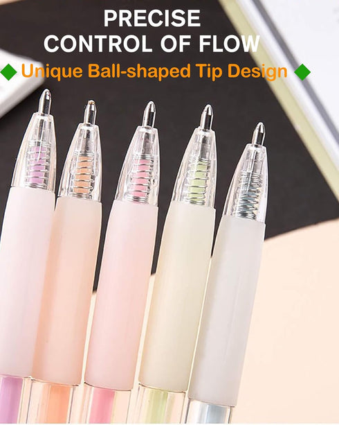 Ball Point Glue Pen - Applying Glue Like Writing, Kids-Friendly Precise Apply and Easy Control, Quick Dry Glue Pen for Crafting, Scrapbooking, Car...