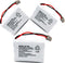 BT446 BT-446 Phone Battery Compatible with for Uniden BBTY0503001 BT-1004 BT-1005 GE-TL26402 BT-504 CPH-488B Handset Phone 3.6V 800mAh (3- Pack)...