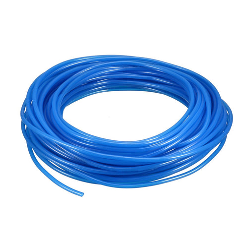 uxcell Pneumatic Air Tubing, 4mm OD x 2.5mm ID 19m(62.3ft) Long PU Polyurethane Air Compressor Tubing Hose Pipe Blue...