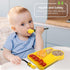 Construction Toddler Plates - Toddler Eating Utensil Set with Removable Straw - Toddler Utensils Set - Baby Plates Feeding Set - for Toddler Gifts...