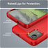 for Nokia C110 Phone case, Shockproof, Scratch Resistant Carbon Fiber Jacket, Soft TPU,for for Nokia C110 case (Red)...
