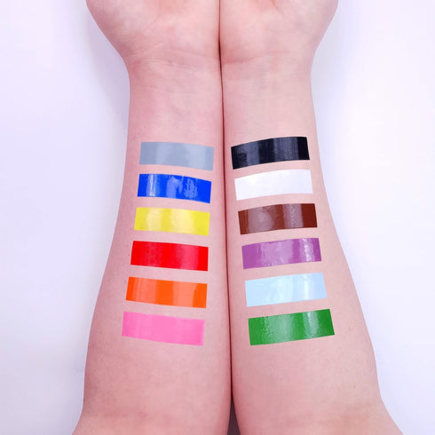 Face & Body Paint Set of 12 by Moon Creations - 0.40fl oz...