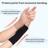Wrist and Thumb Support for Joint Pain, Tendonitis, Sprain, Hand Instability, lightweight Wrist Compression Sleeves with Thumb Support (Black, XX-...