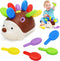Toddler Montessori Fine Motor Toys Sensory Hedgehog Toys Baby Preschooler Educational Sensory Motor Skills Travel Toys for Age 1 2 3 4 one two Yea...