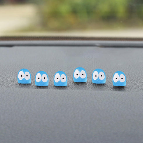 30 Pcs Car Sticker,Cute Mini Anime Car Accessories for Rear View Mirror,Funny Car Decors Dashboard Interior Gifts-Blue...