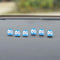 30 Pcs Car Sticker,Cute Mini Anime Car Accessories for Rear View Mirror,Funny Car Decors Dashboard Interior Gifts-Blue...