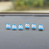 30 Pcs Car Sticker,Cute Mini Anime Car Accessories for Rear View Mirror,Funny Car Decors Dashboard Interior Gifts-Blue...
